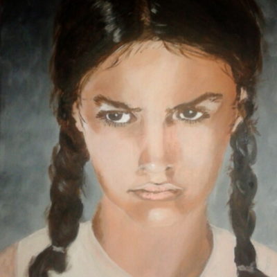 Acrylique 50x50 Marie Colombier