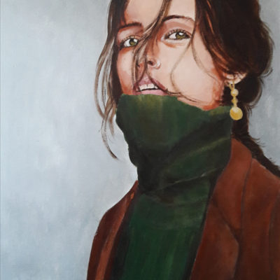 Marie Colombier Acrylique sur toile. 60x75cm. Ref 059