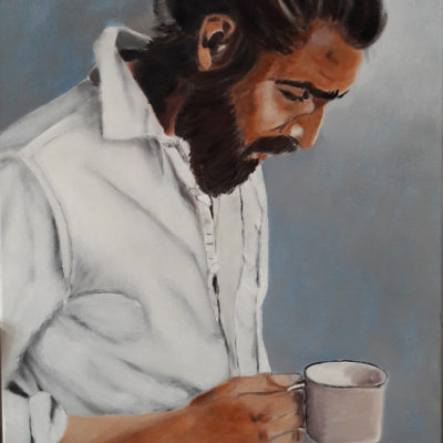 Marie Colombier Acrylique sur toile. 60x73cm