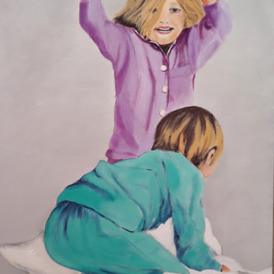 Acrylique sur lin. 54x73cm