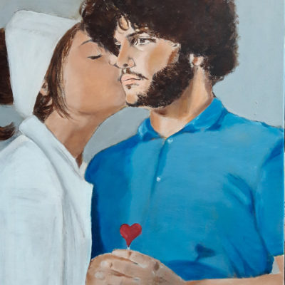 Marie Colombier Peinture acrylique sur toile 54x73