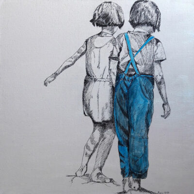 Encres 3 - 50x50 Marie Colombier