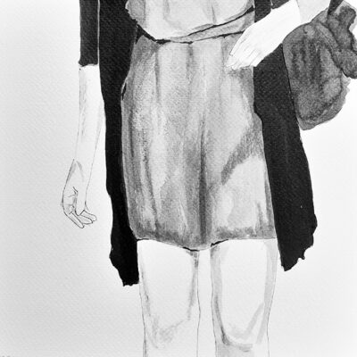 Encre de Chine 162 - 20x20 cm